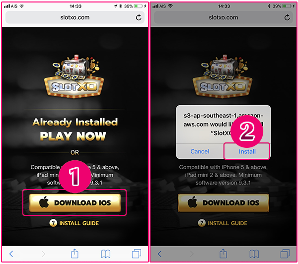 Slotxo iOS Download